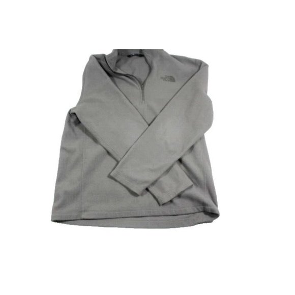 The North Face Light Weight Green Men's Pull Over  1/4 Zip Fleece Jacket M - Picture 4 of 16